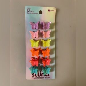 Scünci butterfly hair clips. Brand new without tags